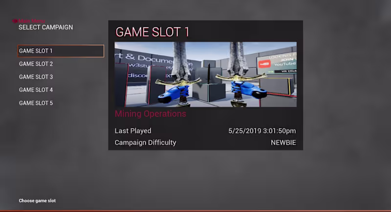 Cover image for UE5 desktop UI game