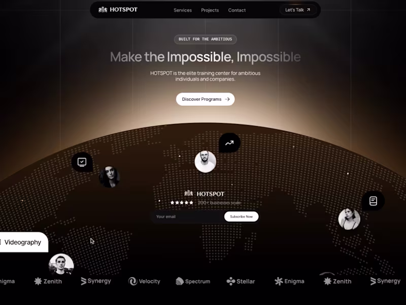 Cover image for Interactive Website with Framer & Rive