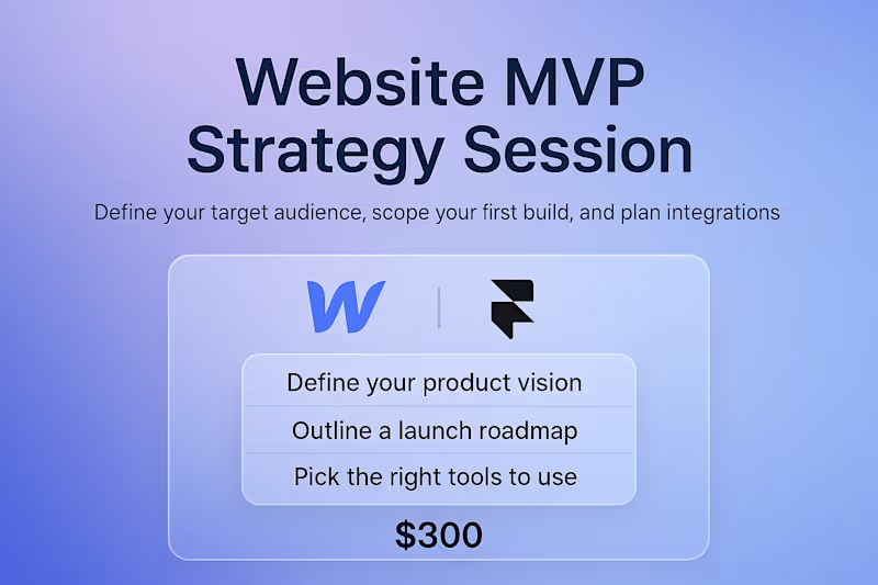 Cover image for Webflow Consulting: Define Your Vision, Understand Your Audience