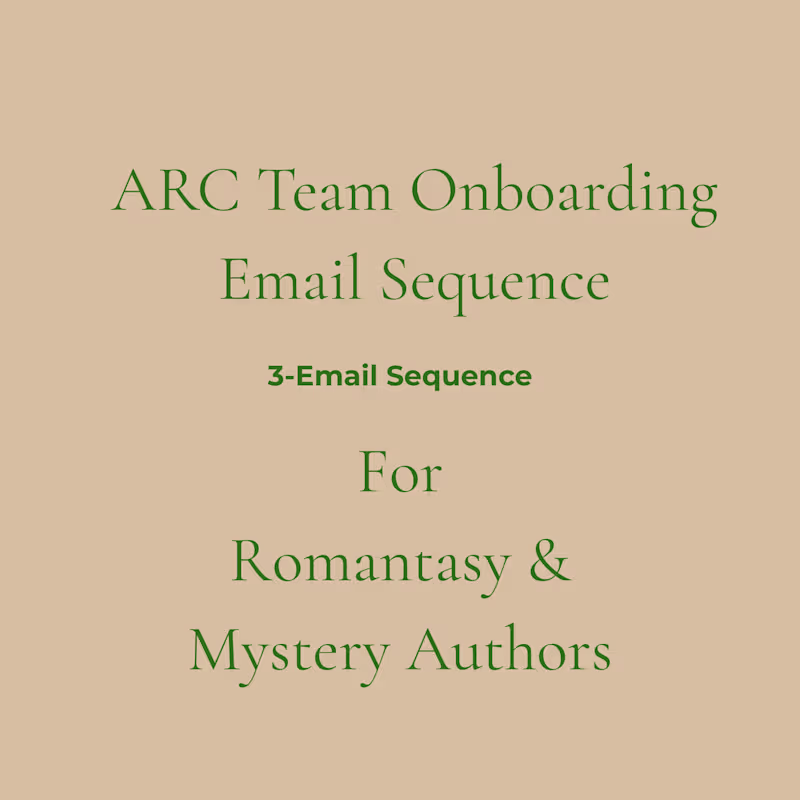 Cover image for ARC Team Onboarding Email Sequence 