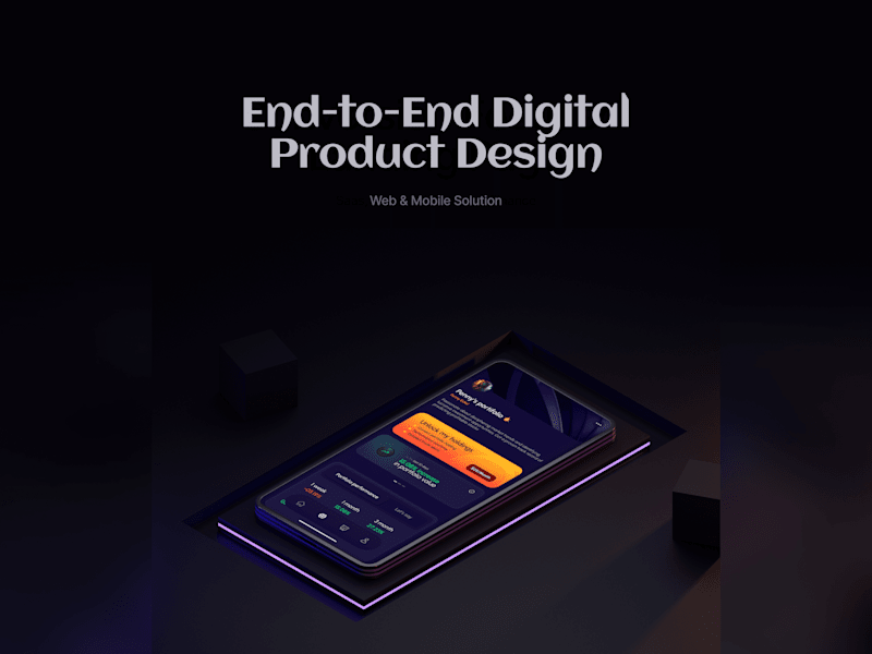 Cover image for End-to-End Digital Product Design: Web & Mobile Solutions