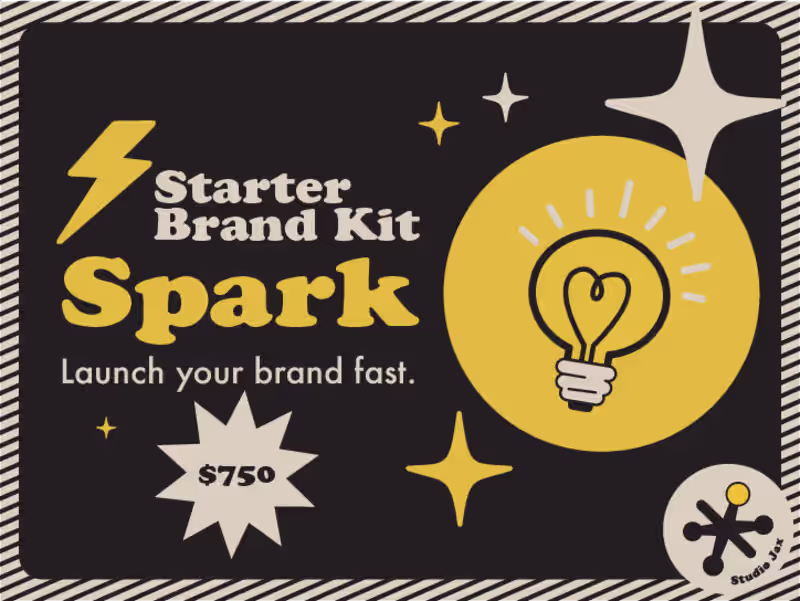 Cover image for ⚡ Starter Brand Kit — Spark