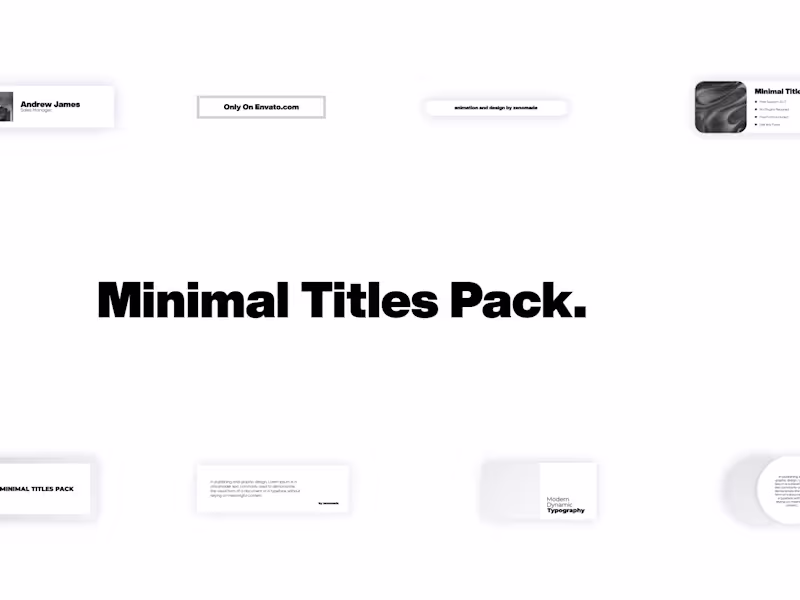 Cover image for Titles.