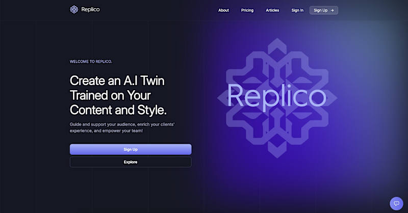 Cover image for Replico.ai