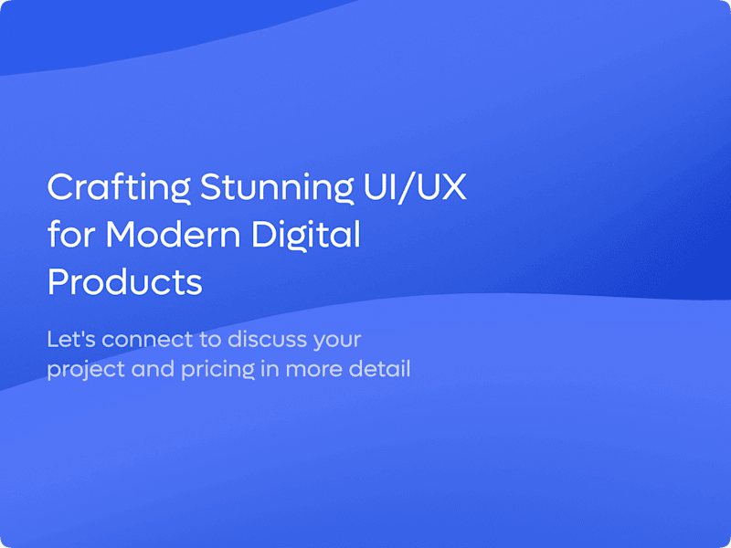 Cover image for Crafting Stunning UI/UX for Modern Digital Products