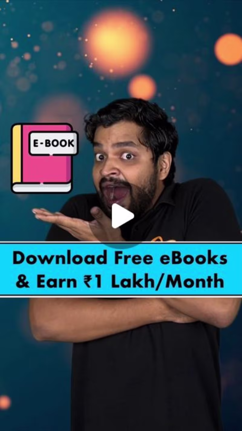 Cover image for Chalo Seekho on Instagram: ”✅ Download Free eBooks, Resell Them…