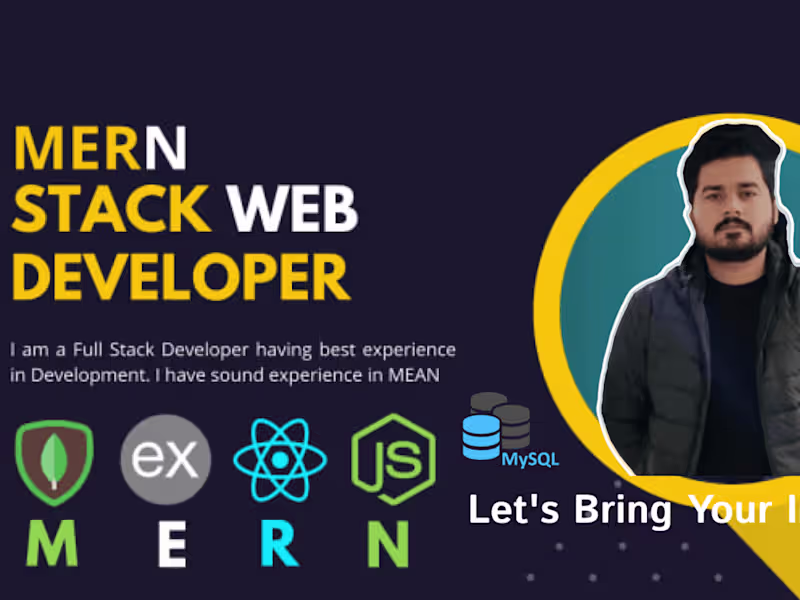 Cover image for Mobile App Developer | React | React-Native | iOS | Android 