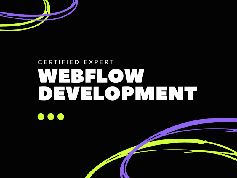 Cover image for Webflow Website Development