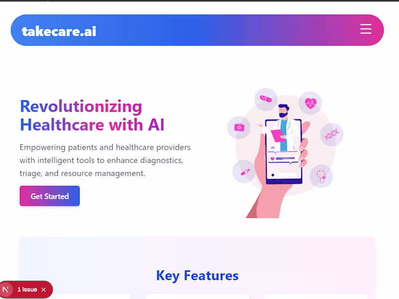 Cover image for Health Tech platform