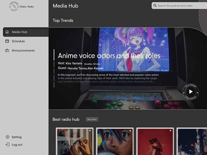 Cover image for Otaku Radio