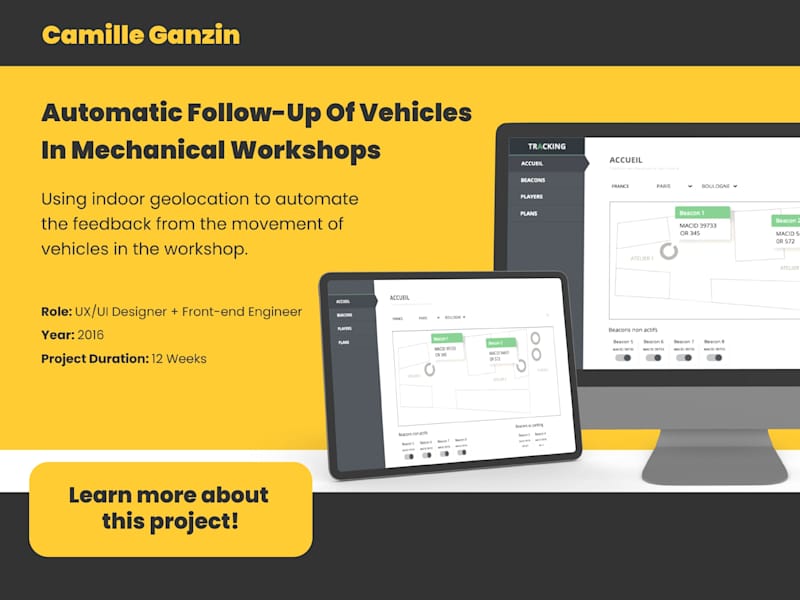 Cover image for 
Automatic Follow-up of Vehicles in Mechanical workshops