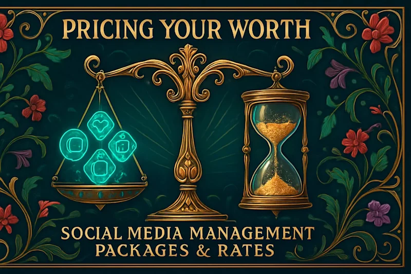Cover image for Pricing Your Worth: Social Media Management Packages & Rates