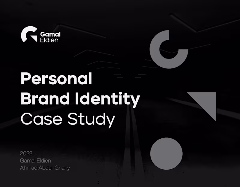 Cover image for Personal Brand Identity Showcase & Case Study