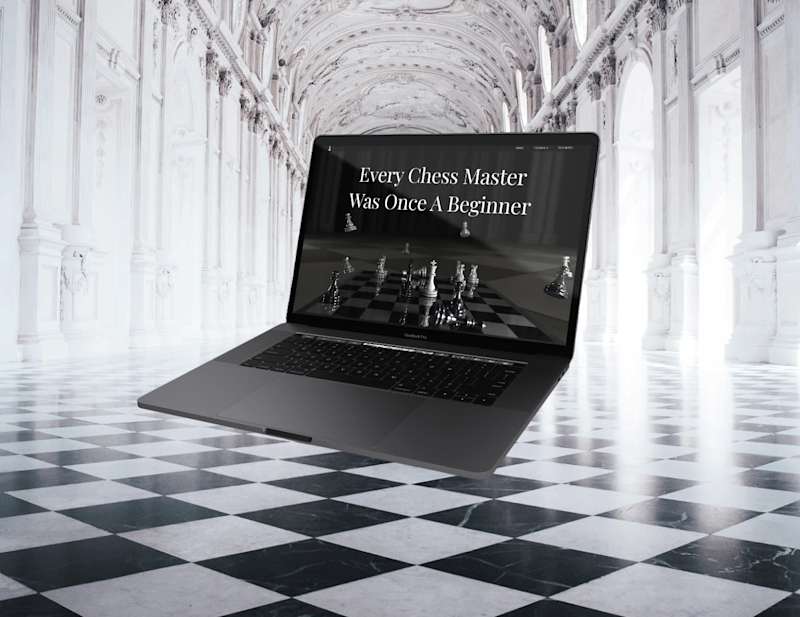 Cover image for Chess Courses Website Landing Page