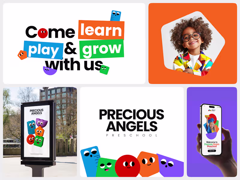 Cover image for  Brand Identity & Website for a STEAM-Led Preschool