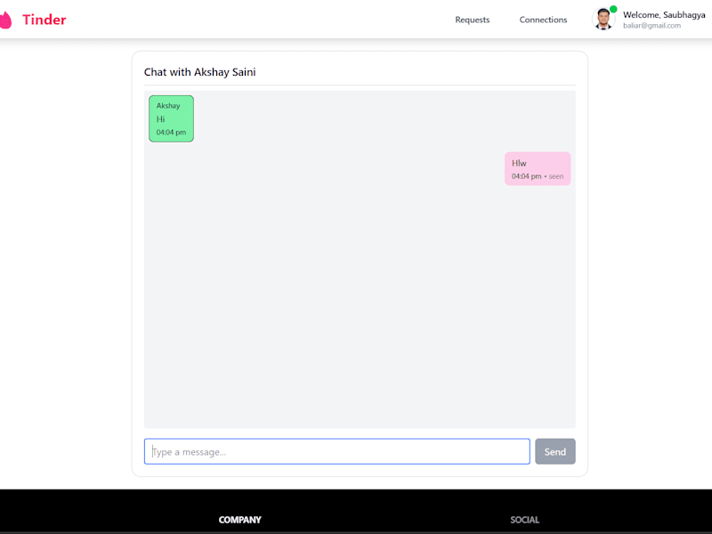 Cover image for Tinder - MERN Stack Development
