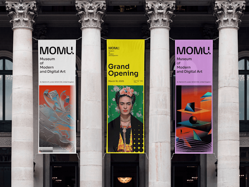 Cover image for MOMU Visual Identity (Museum Branding)