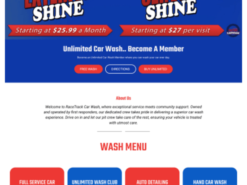 Cover image for WordPress Website Design for a Carwash Business