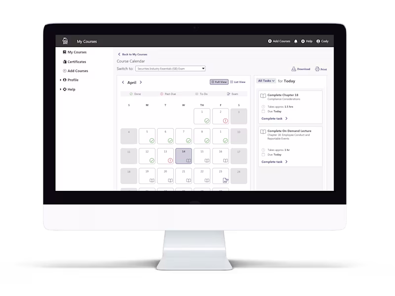 Cover image for Student Training App