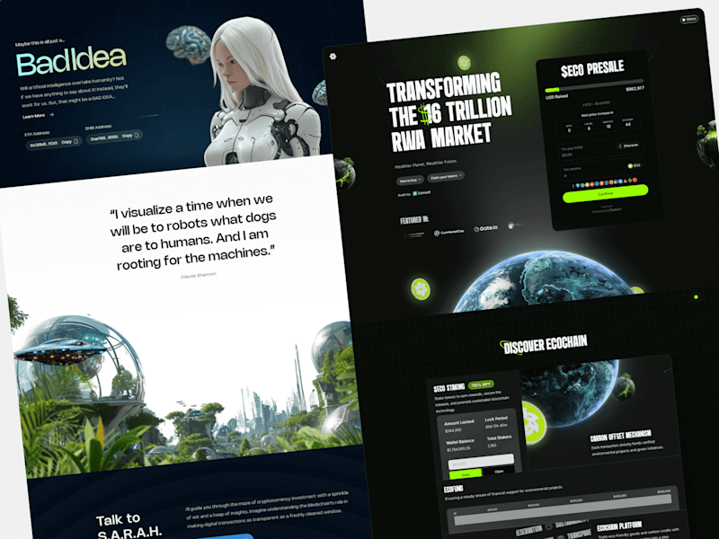 Cover image for Front-End Crypto Website