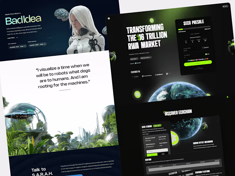 Cover image for Front-End Crypto Website