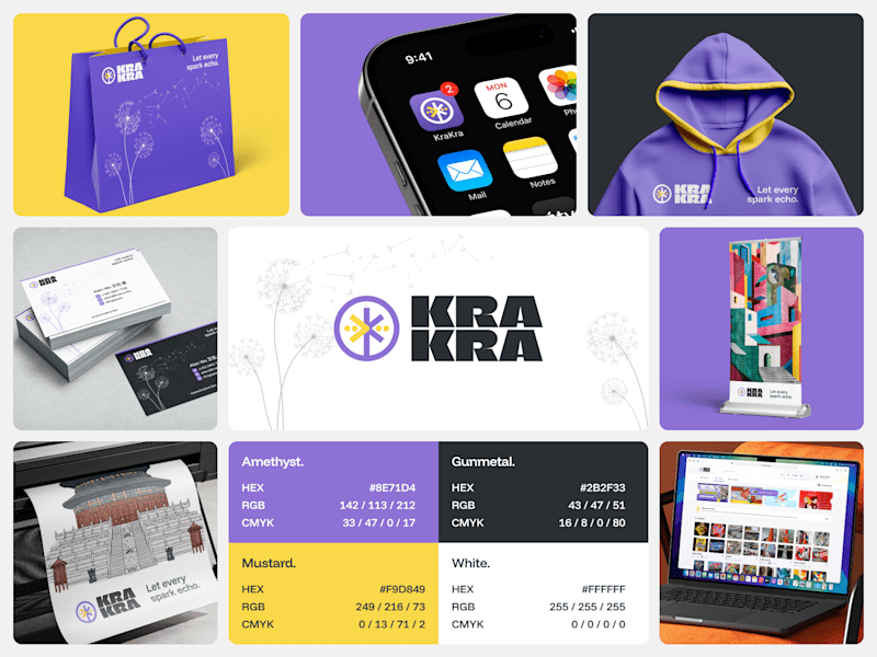 Cover image for KraKra • Visual Identity