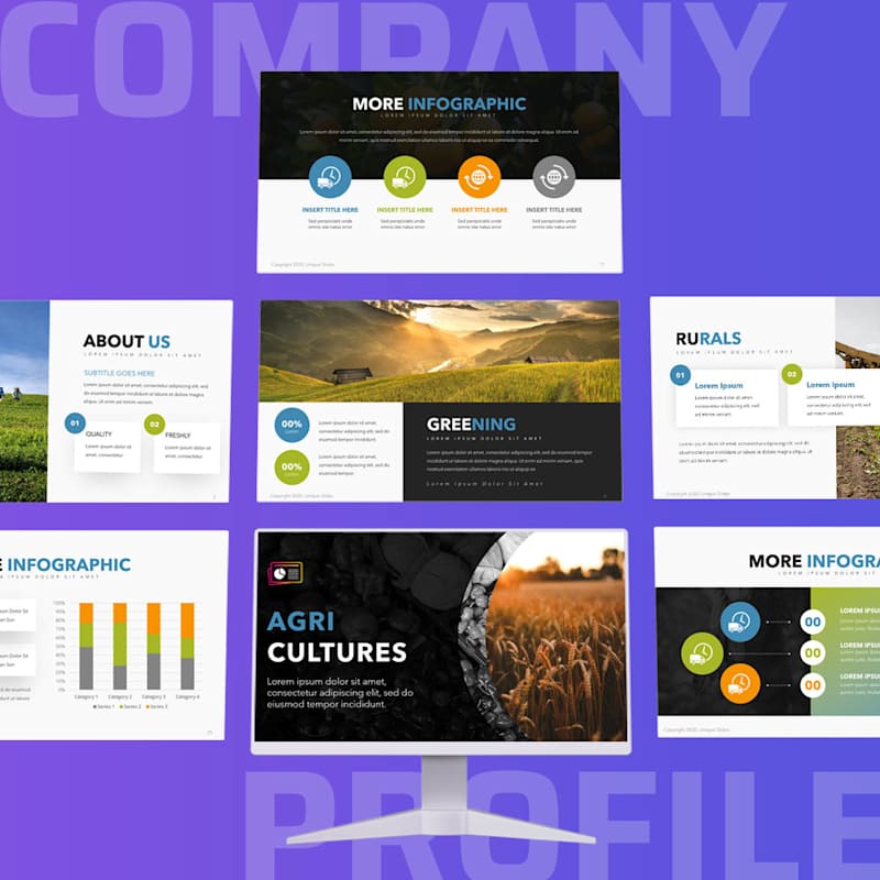 Cover image for Presentation Design, Pitch Deck Design, Brochure Design