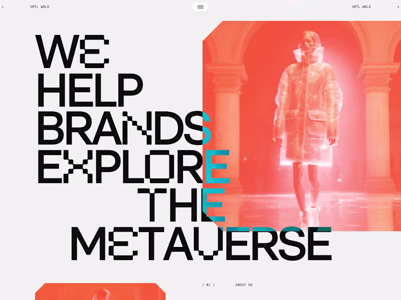 Cover image for VRTL WRLD Website