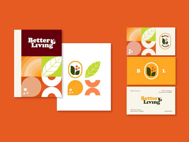 Cover image for Better Living Brand Identity