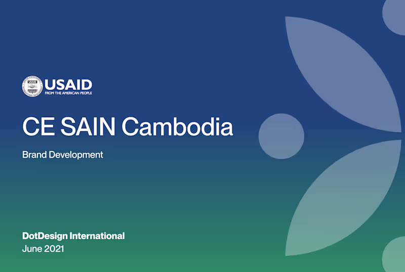 Cover image for Branding - CE SAIN by USAID - Branding 