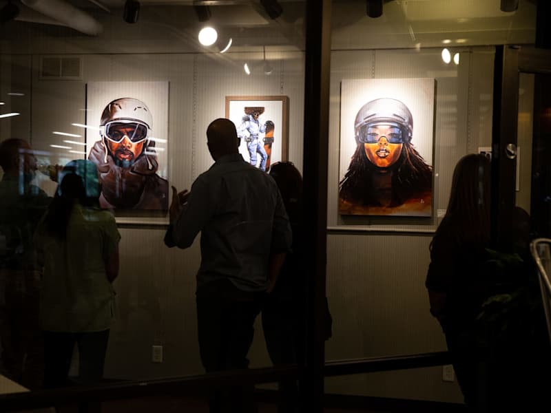 Cover image for Gallery Highlight: Skiing in Color