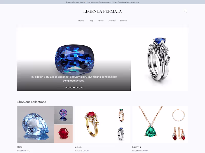 Cover image for Legenda Permata