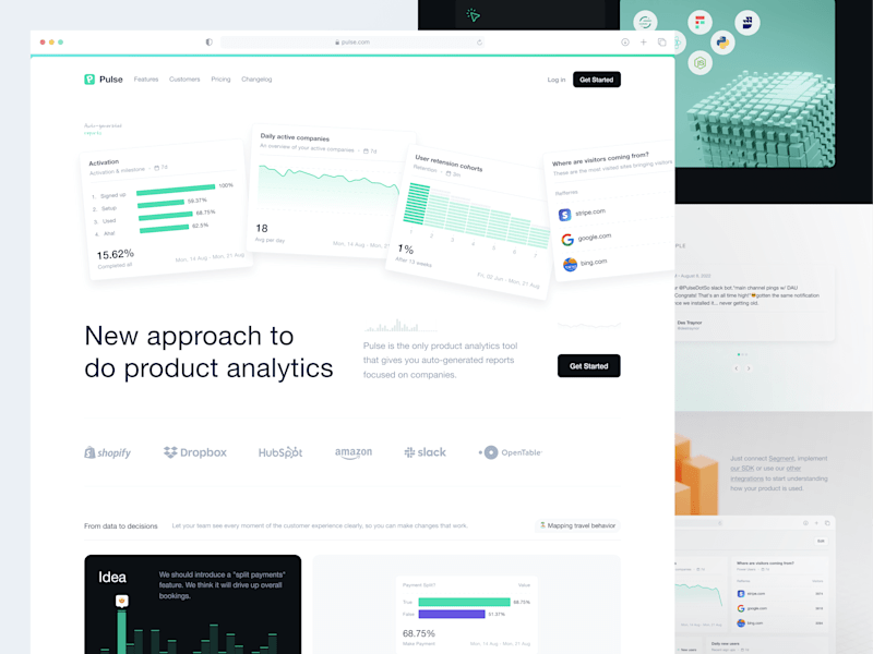 Cover image for Analytics - Landing Page
