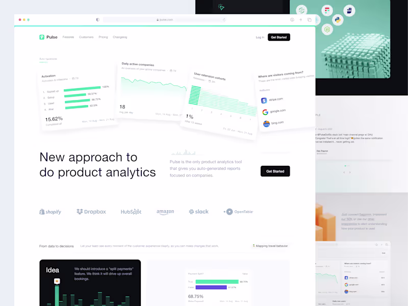 Cover image for Analytics - Landing Page