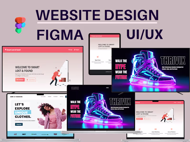 Cover image for Clean and Modern Website Design That Converts | Figma 