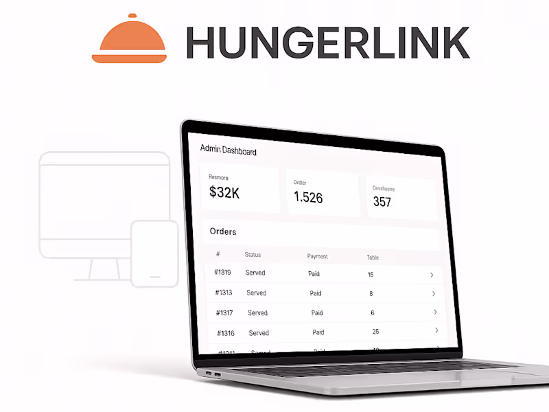 Cover image for Hunger Link – Food Delivery Platform