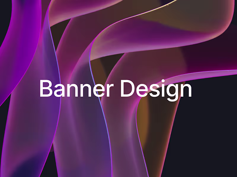 Cover image for Website Banner Design 