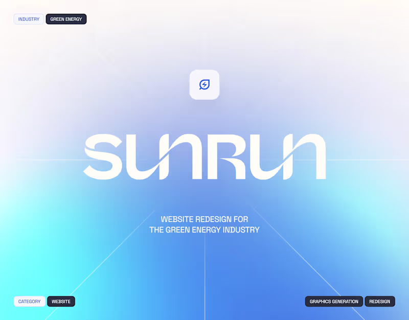 Cover image for Website in the green energy industry. Solar panels