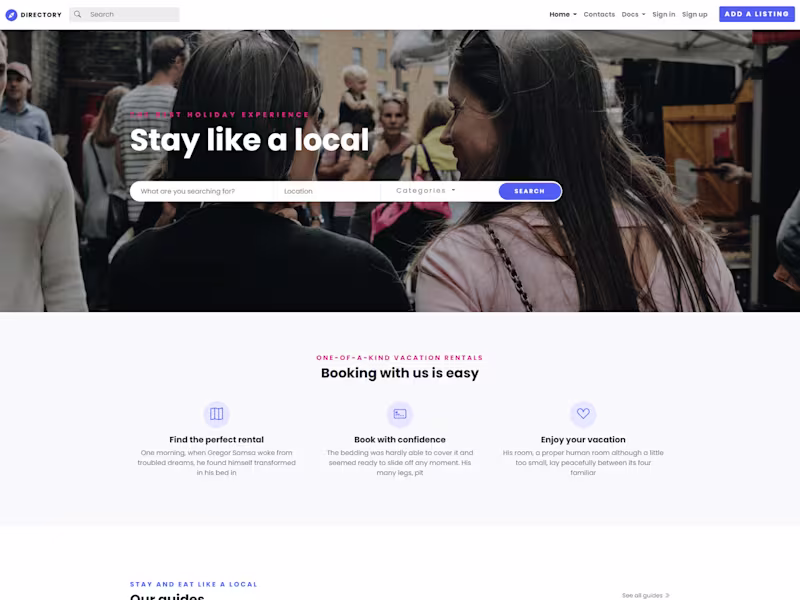 Cover image for Booking Service 