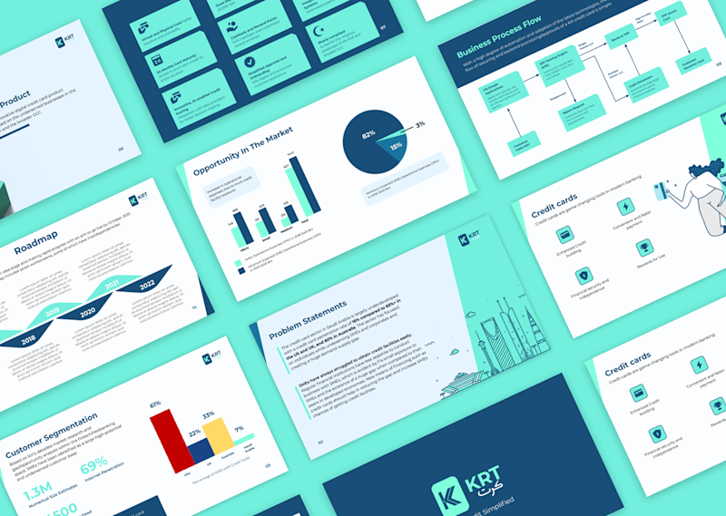 Cover image for KRT | Fintech Investor PitchDeck (Design + Template)