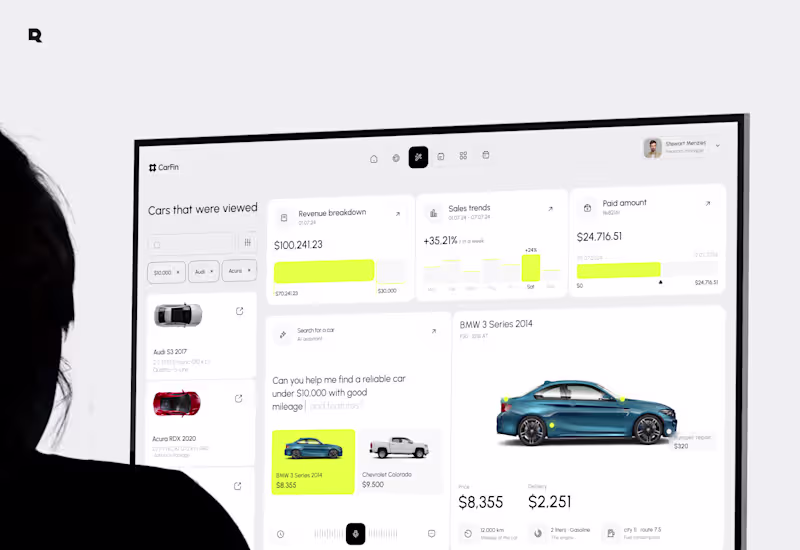 Cover image for CarFin AI-Powered Mobile App 