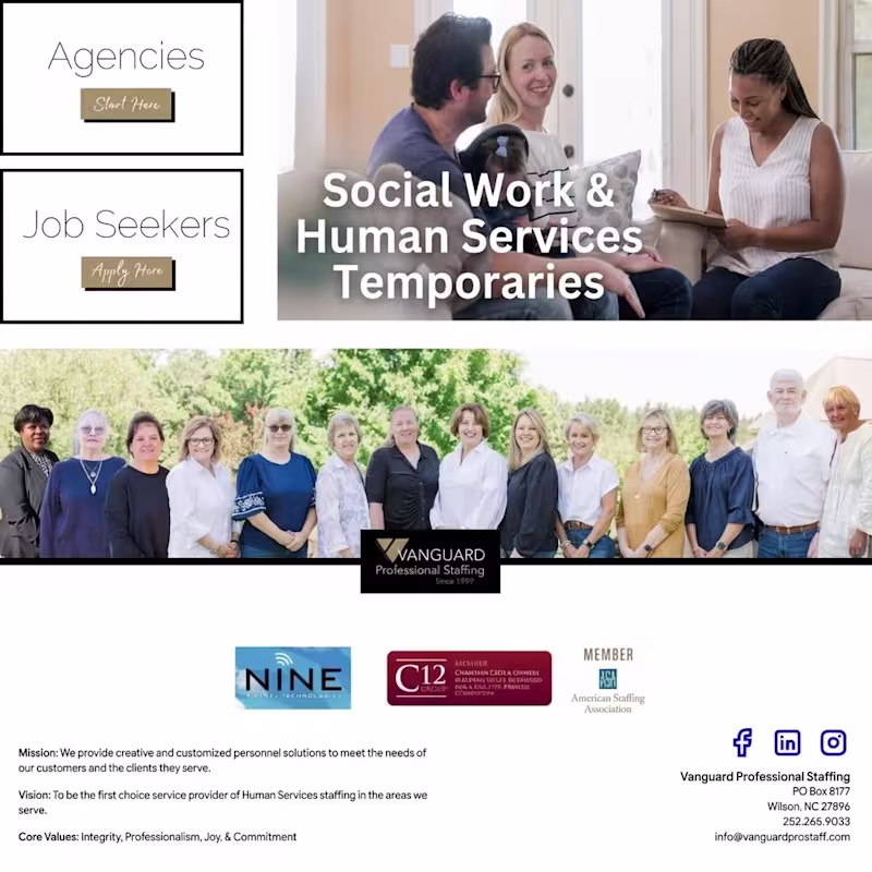 Cover image for Scalable Recruitment Platform for Vanguard Professional Staffing