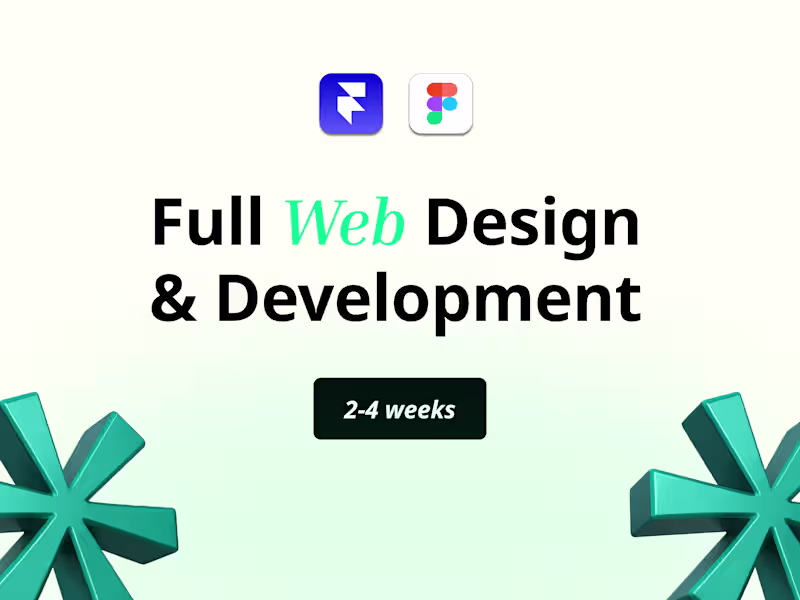 Cover image for Framer Website Design & Development