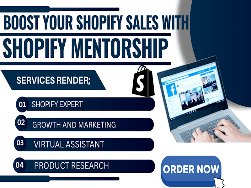 Cover image for I will be Shopify Mentorship Coach & Store Marketing Strategist