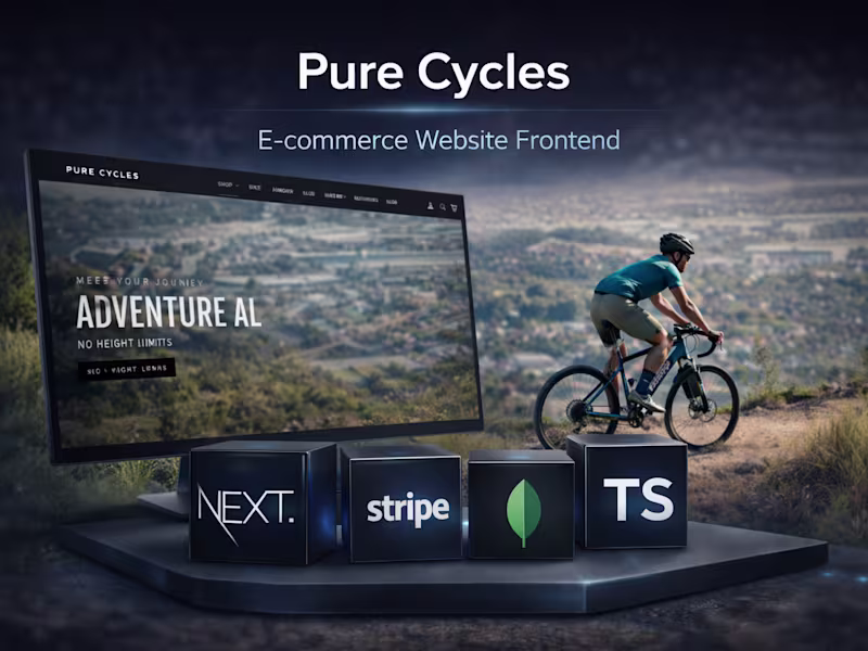 Cover image for E-commerce Website Frontend