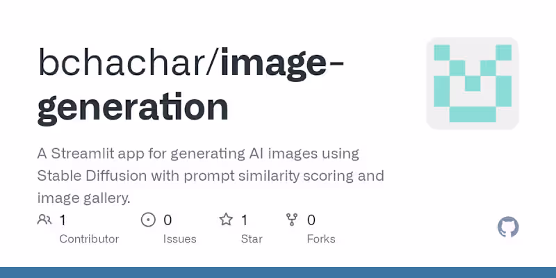Cover image for AI Image Generator with Stable Diffusion and CLIP Evaluation