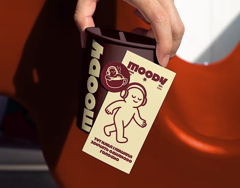Cover image for Brand Identity for Moody Café