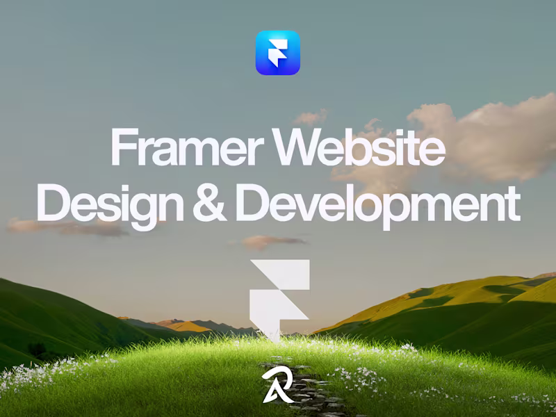 Cover image for 🖼️ Full Framer Website: Design Your Online Presence