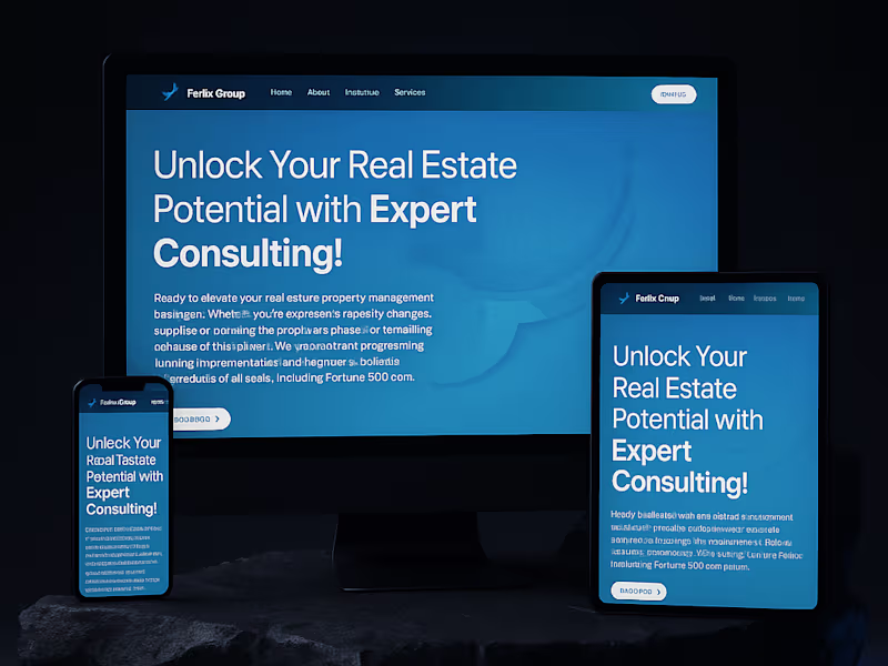 Cover image for Fenix Group – Consulting Website Redesign