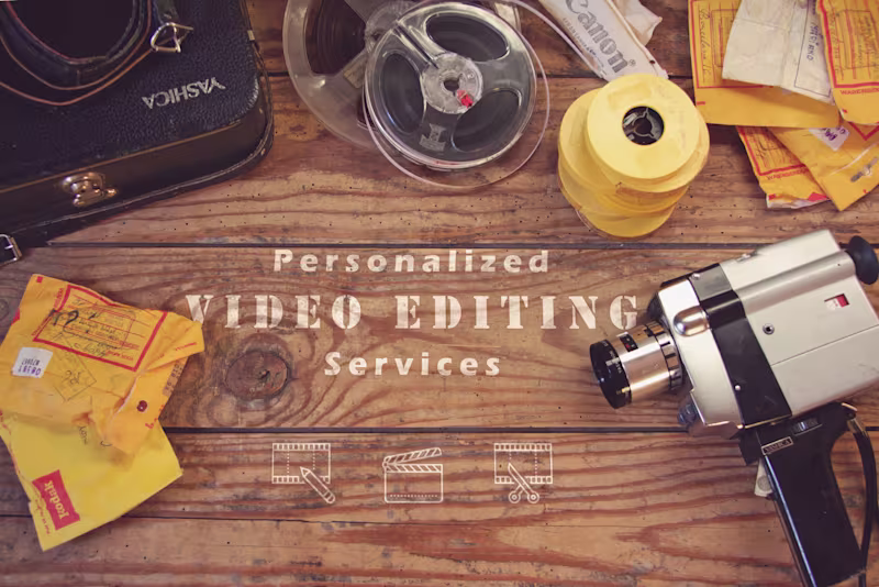 Cover image for Personalized Video Editing Services